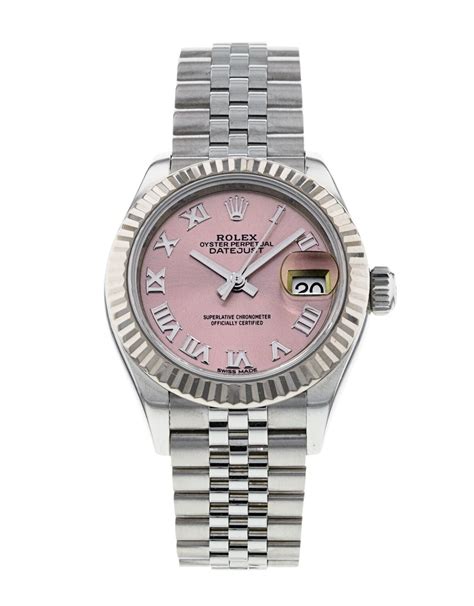 rolex datejust lady borke|Rolex lady Datejust bracelet.